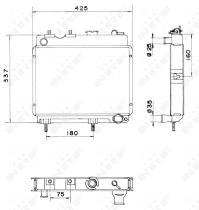 NRF 52199 - RADIA RENAULT 4 ANTIGUO