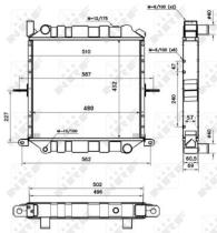 NRF 52235 - RADIA NISSAN CABSTAR I E110.35/110.45 (10-98>)