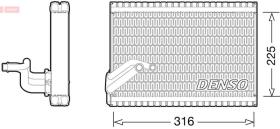 Denso DEV21003 - EVAPO CITROEN BERLINGO/PARTNER (4/08>) C4 PICASSO (02/07>)