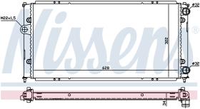 Nissens 652681 - RADIADOR SEAT CORDOBA(6K)(93-)1.8 I
