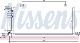 Nissens 941029 - CONDENSADOR MITSUBISHI ECLIPSE(06-)