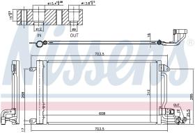 Nissens 941047 - CONDENSADOR AUDI A 1/S 1(8X)(10-)1.