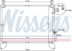 Nissens 94642 - CONDENSADOR DAEWOO REXTON(GAB)(02-)