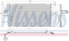 Nissens 94667 - CONDE AUDI Q7/VW TOUAREG/PORSCHE CAYENNE (10-02>)