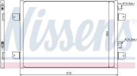 Nissens 94673 - CONDENSADOR DACIA SANDERO I(08-)1.5