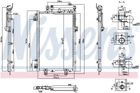 Nissens 940833 - CONDENSADOR HYUNDAI KONA/KAUAI(OS)(