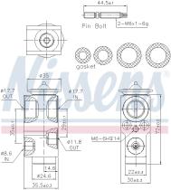 Nissens 999415 - VALVULA EXPANSION MERCEDES C-CLASS