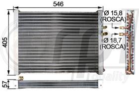 RPL QUALITY APCDNH5010 - CONDEN NEW HOLLAND/FORD TL SERIES/CASE JXU (NETO)