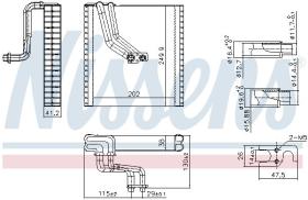 Nissens 92369 - EVAPO AUDI A3/VW GOLF VII/LEON/ATECA (DENSO)