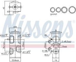 Nissens 999428 - VAEXP VAG (13>)