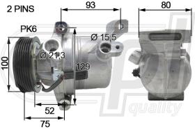 RPL QUALITY APCODA0006 - COMPR DUSTER I/LOGAN II/SANDERO II (12-)