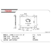 CASSELIN 76060 - RADIA ISUZU DMAX 2.5 DITD (AUT)