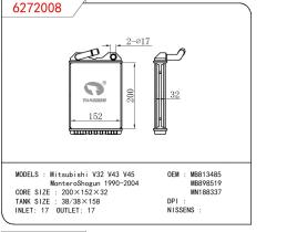 TONGSHI 6272008 - CALEF MITSUBISHI MONTERO/PAJERO (90-04)